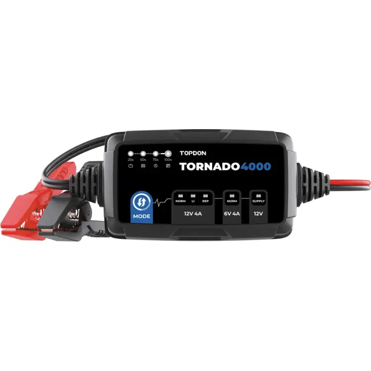 Умное зарядное устройство Topdon Tornado4000 Умное зарядное устройство Topdon Tornado4000