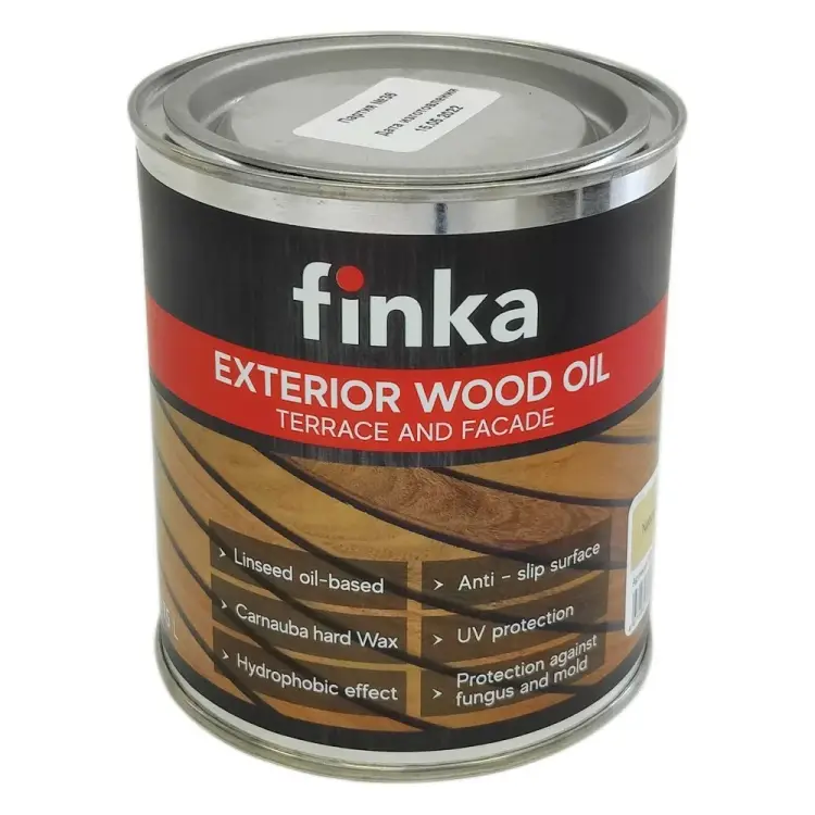 Масло для террас и фасадов Finka Exterior Wood Oil Мerbau FO-075M