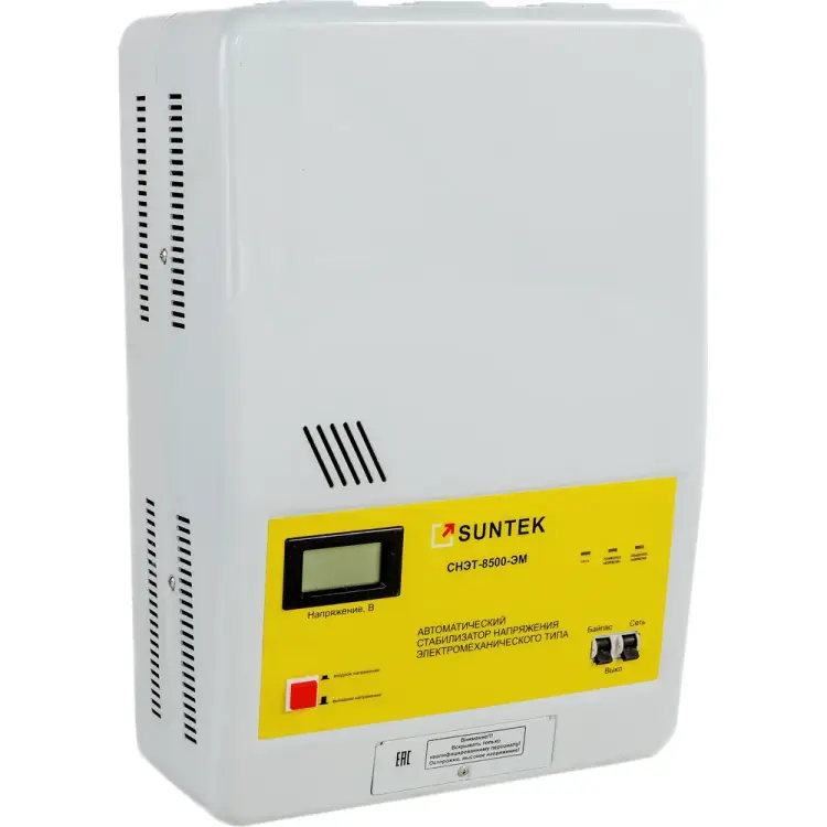 Электро-механический стабилизатор напряжения SUNTEK SK.1.3_ELM8500 Электро-механический стабилизатор напряжения SUNTEK SK.1.3_ELM8500