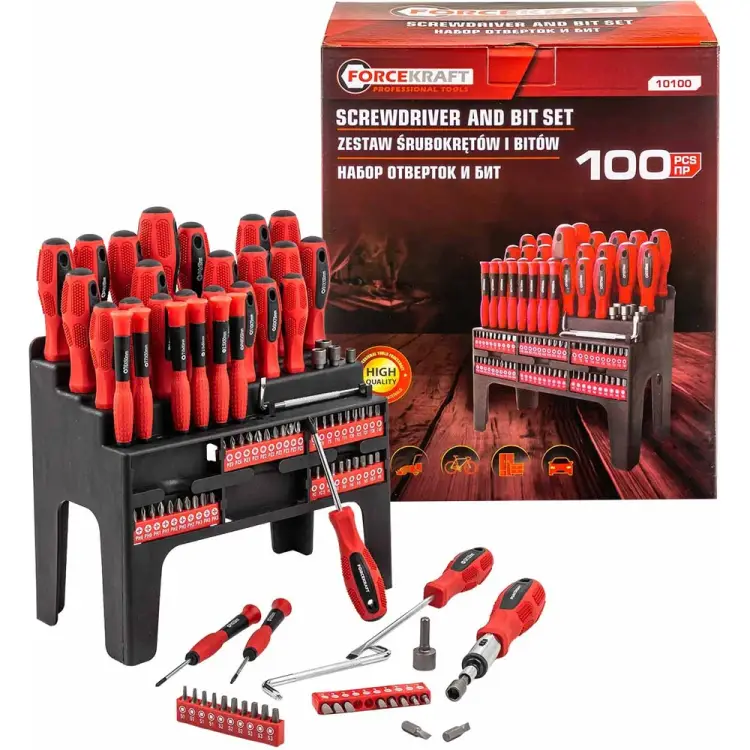 Отвертки Forcekraft FK-10100(59939)