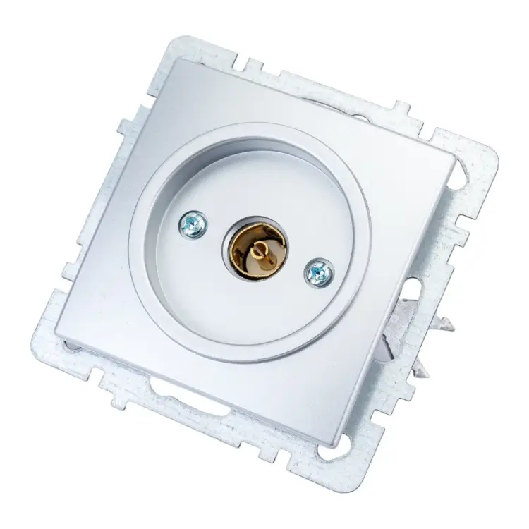 Проходной механизм розетки Nilson Touran/Alegra metallic 24130428