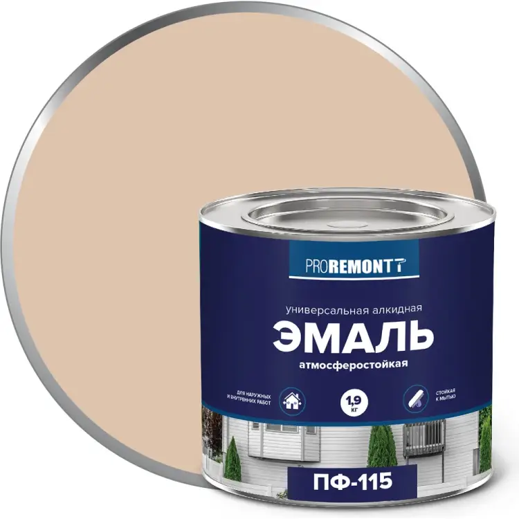 Эмаль Proremontt ПФ-115 Лк-00009799 Эмаль Proremontt ПФ-115 Лк-00009799