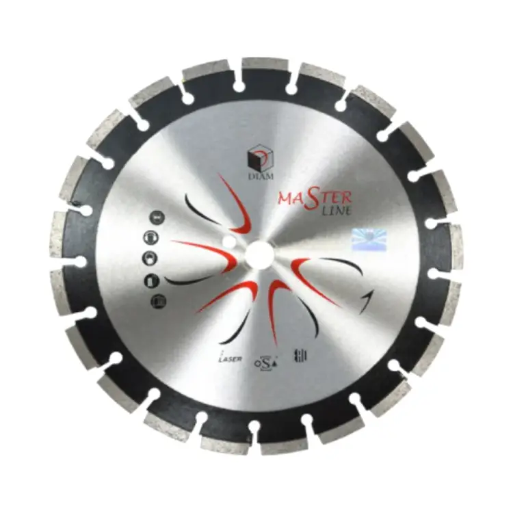 Сегментный алмазный круг по асфальту Diam 1A1RSS Master Line 000489