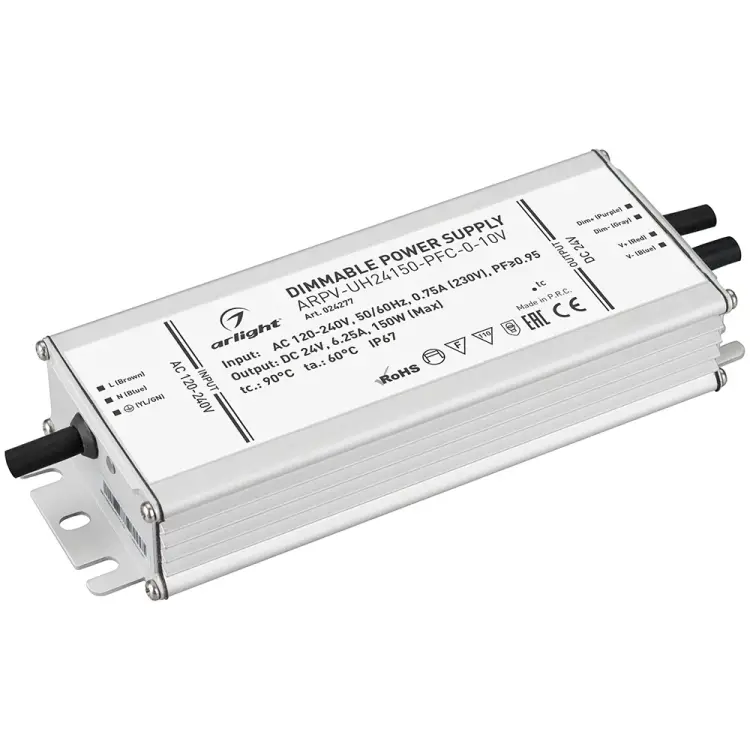 Блок питания Arlight ARPV-UH24150-PFC-0-10V 024277 Блок питания Arlight ARPV-UH24150-PFC-0-10V 024277
