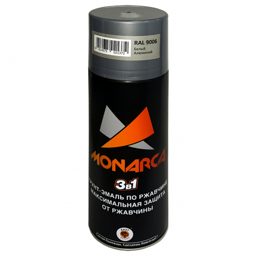 Аэрозольная грунт-эмаль по ржавчине MONARCA 89006