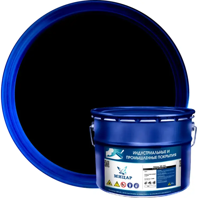Фасадная краска Мицар ХВ-161 УТ000012982 Фасадная краска Мицар ХВ-161 УТ000012982