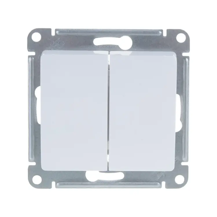 Двухклавишный механизм выключателя Systeme Electric GLOSSA GSL000151