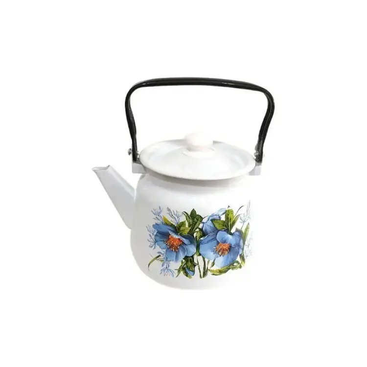 Эмалированный чайник СТАЛЬЭМАЛЬ С2716.3*96 ПС8178 Эмалированный чайник СТАЛЬЭМАЛЬ С2716.3*96 ПС8178