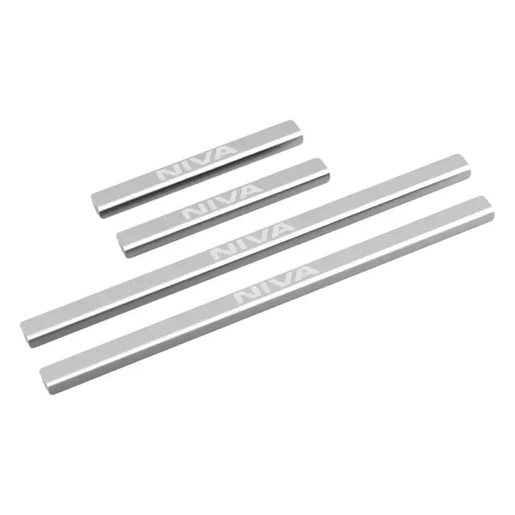 Накладки порогов Chevrolet Niva 2009-2020 AutoMax AMCHNIV01