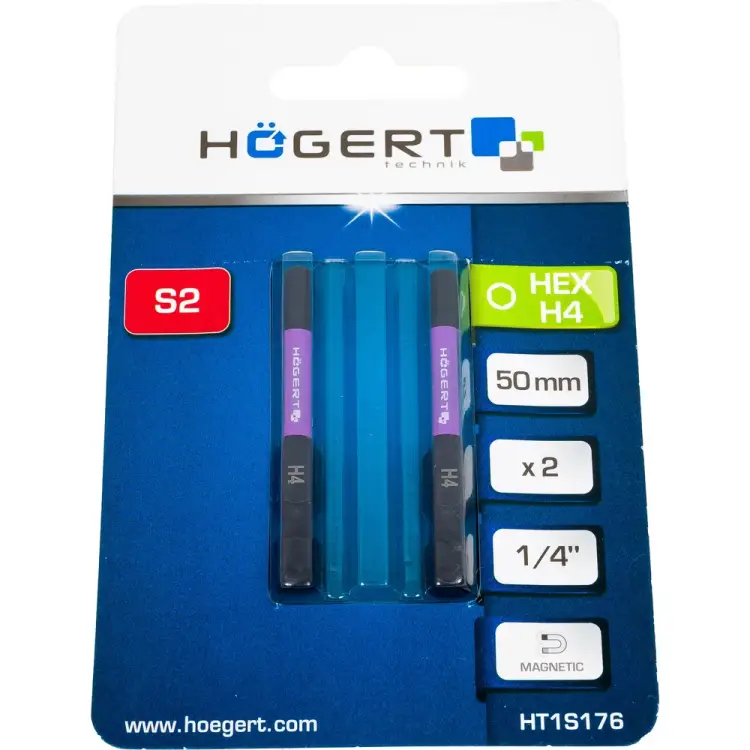 Ударные биты HOEGERT TECHNIK HT1S176 Ударные биты HOEGERT TECHNIK HT1S176