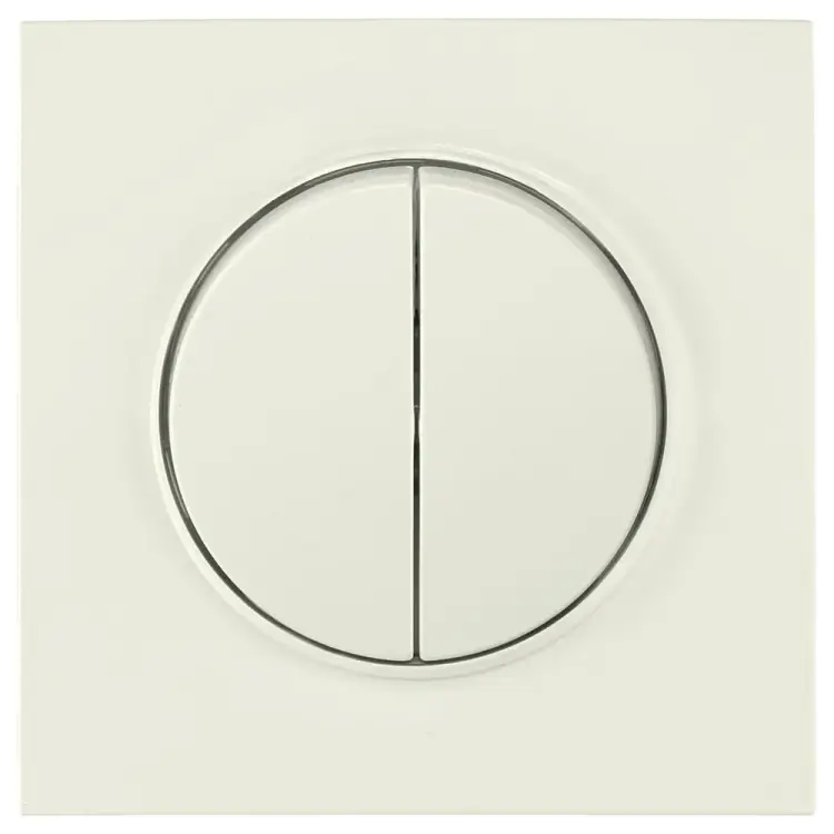 Двухклавишный выключатель BYLECTRICA ПРОВАНС С510-2302 бежевый