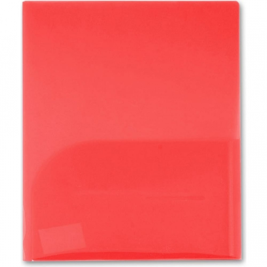 Папка-уголок Бюрократ E570RED