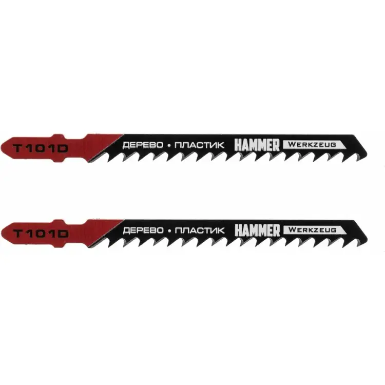 Пилка для лобзика Hammer Flex 204-102 JG WD T101D 30572 Пилка для лобзика Hammer Flex 204-102 JG WD T101D 30572