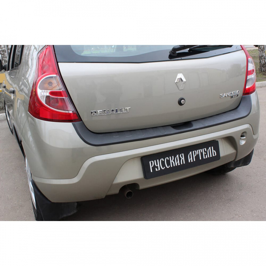 Защита заднего бампера для Renault Sandero, Stepway 2009-2013 Русская Артель NRSS-026802