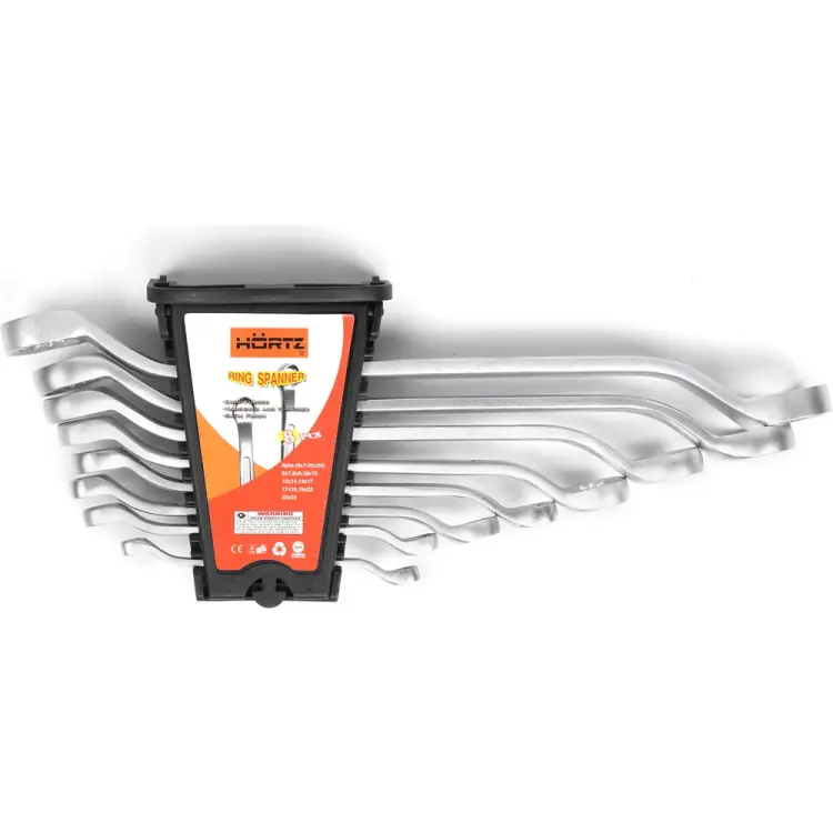 Набор накидных двусторонних ключей HORTZ 125952