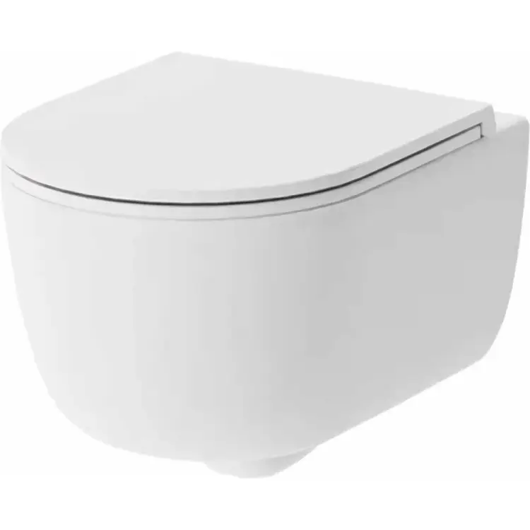 Безободковый подвесной унитаз Damixa Sirius DX86C1700SC