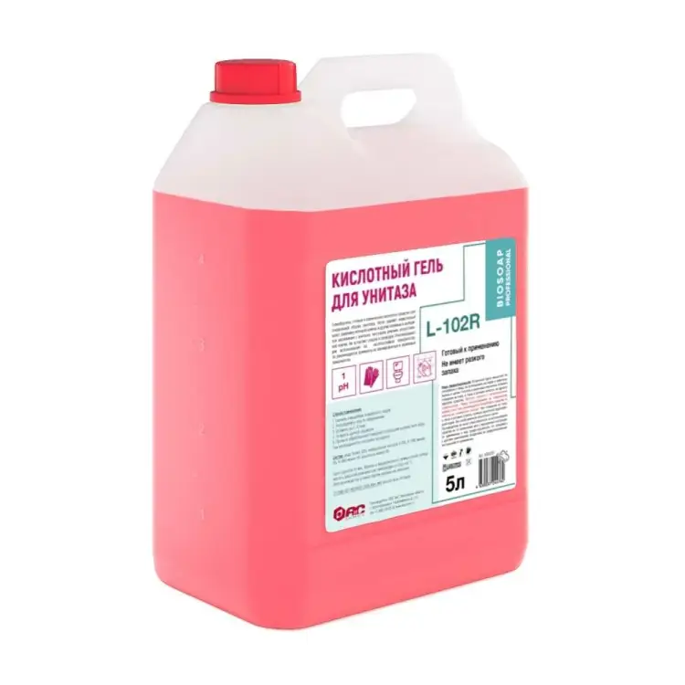 Кислотное средство от известкового налета и ржавчины АиС BIOSOAP Proffecional / L101-R 9040522 Кислотное средство от известкового налета и ржавчины АиС BIOSOAP Proffecional / L101-R 9040522