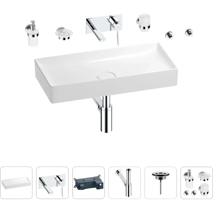 Раковина для ванной Wellsee Pure BY 201006466