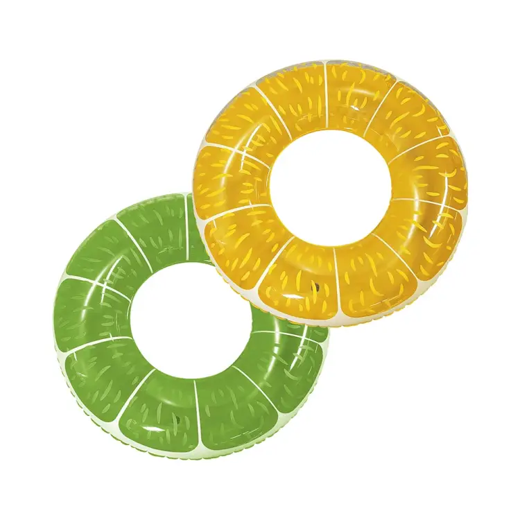 Круг для плавания Ecos Фрукты апельсин/лайм SC-43 993143