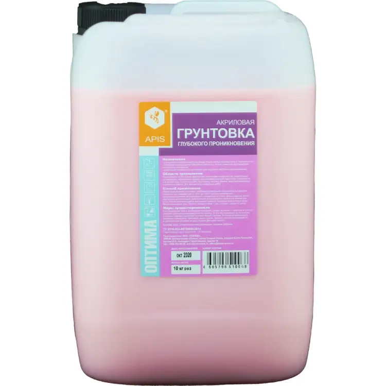 Грунтовка глубокого проникновения APIS Оптима 4665296514486