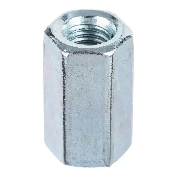 Оцинкованная удлиненная гайка Доброга М20, DIN 6334, 100 шт. ЦБ-00019432