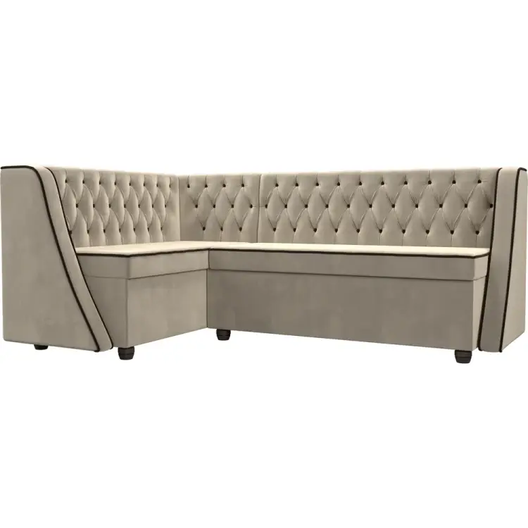 Кухонный угловой диван Лига диванов Лофт 112628L