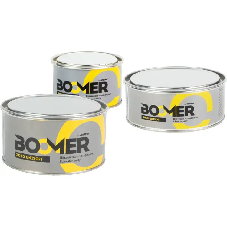 Универсальная шпатлевка полиэфирная BOOMER Uni 1010/1 Универсальная шпатлевка полиэфирная BOOMER Uni 1010/1