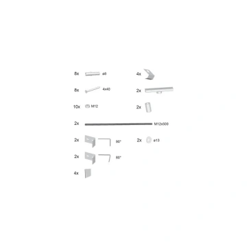 Крепления для панелей