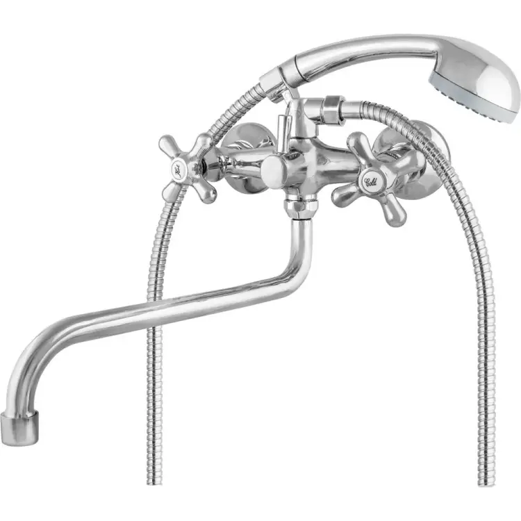 Двуручный смеситель для ванны Klip 707 тов-205557