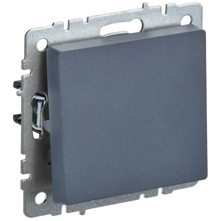 Одноклавишный выключатель IEK Brite вс10-1-0-брм BR-V10-0-10-K35