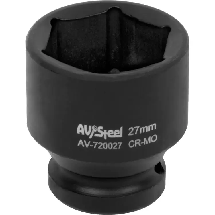 Ударная шестигранная торцевая головка AV Steel AV-720027 Ударная шестигранная торцевая головка AV Steel AV-720027