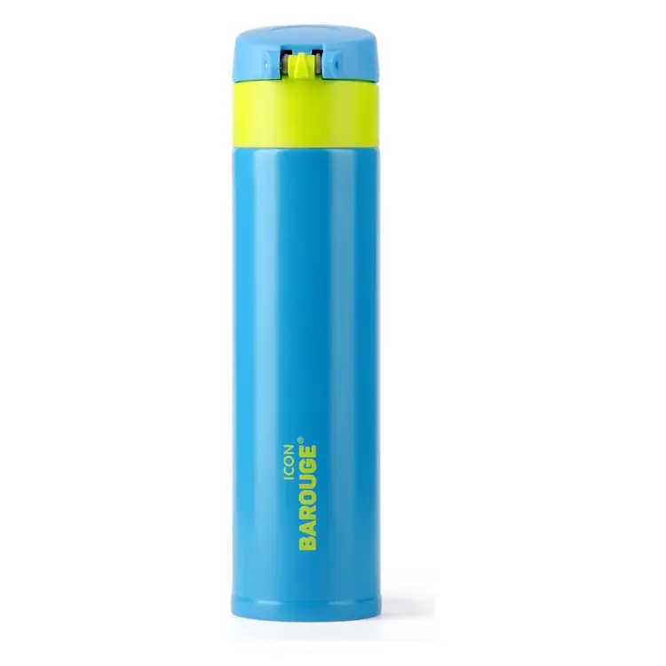 Термобутылка BAROUGE Travel Bottle, BT-155/50 BT-155 350 мл/голубой/лайм/бутылка Термобутылка BAROUGE Travel Bottle, BT-155/50 BT-155 350 мл/голубой/лайм/бутылка