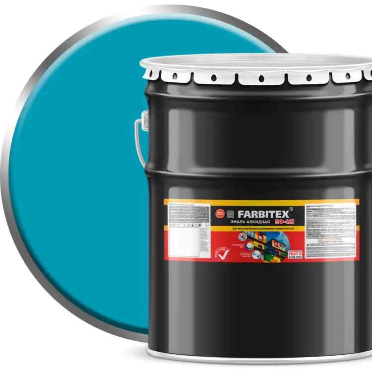 Алкидная эмаль Farbitex ПФ-115 4300002089