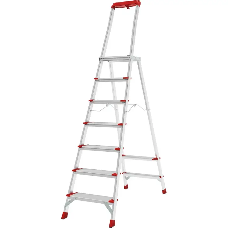Профессиональная алюминиевая стремянка Новая Высота NV 3138 3138107 Профессиональная алюминиевая стремянка Новая Высота NV 3138 3138107