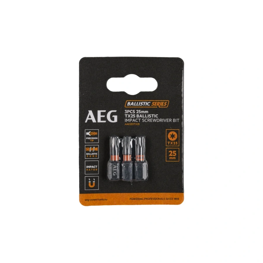Ударные биты AEG AAK253TX25 4932479175 Ударные биты AEG AAK253TX25 4932479175