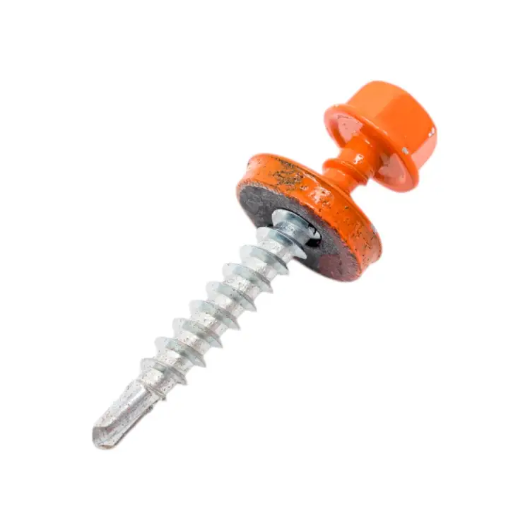 Кровельный саморез КРЕП-КОМП 4,8х35 RAL2004 оранжевый 250 шт. ск352004ф