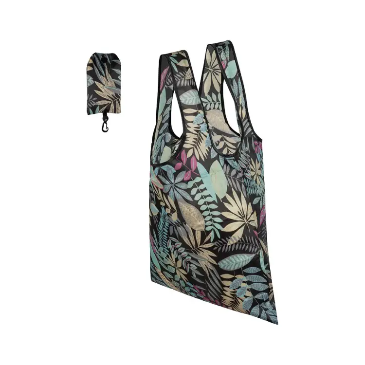 Складная сумка Рыжий кот Листья 104372 Складная сумка Рыжий кот Листья 104372