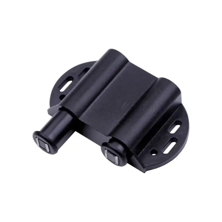 Магнитный держатель двойной для стеклянного фасада Вещицы MD-002 BL