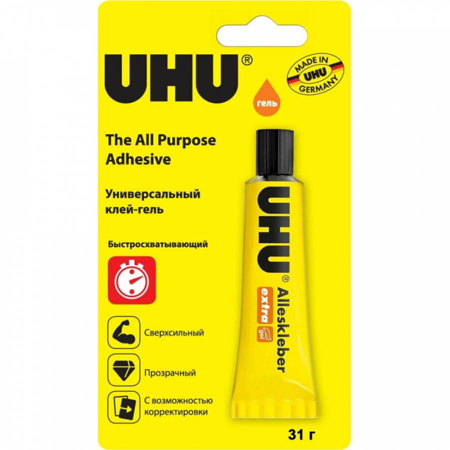 Универсальный клей UHU ALLESKLEBER/ALL PURPOSE