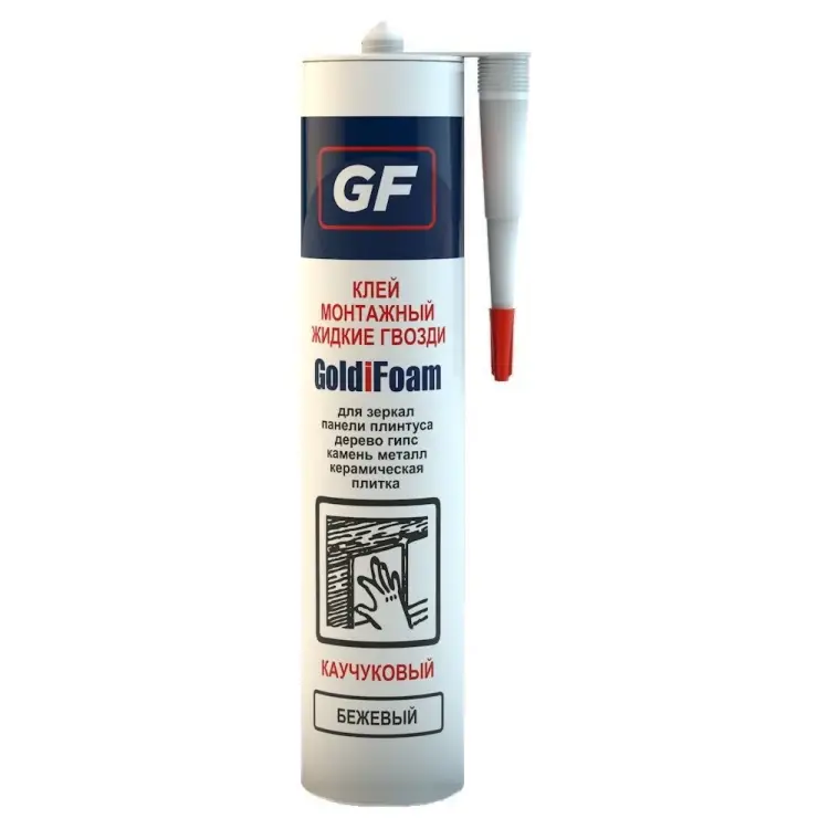 Монтажный клей для зеркал GoldiFoam GF 393260001