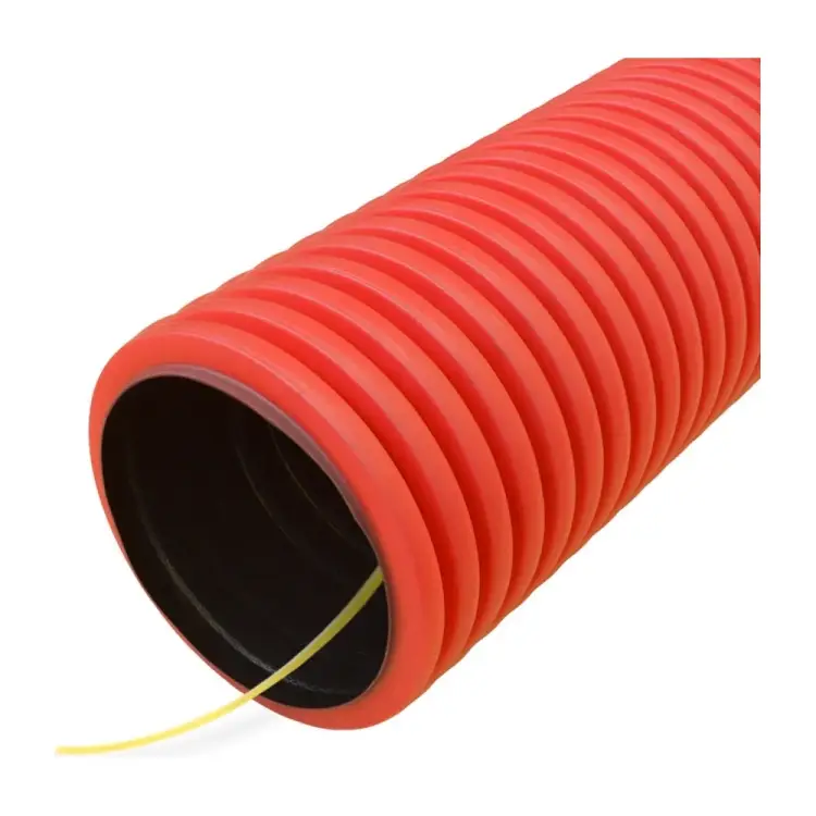 Гибкая двустенная гофрированная труба ПНД Промрукав 450 SN18 PR15.0025 Гибкая двустенная гофрированная труба ПНД Промрукав 450 SN18 PR15.0025