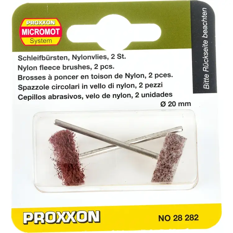 Нейлоновые полировальные щетки Proxxon PR-28282 Нейлоновые полировальные щетки Proxxon PR-28282