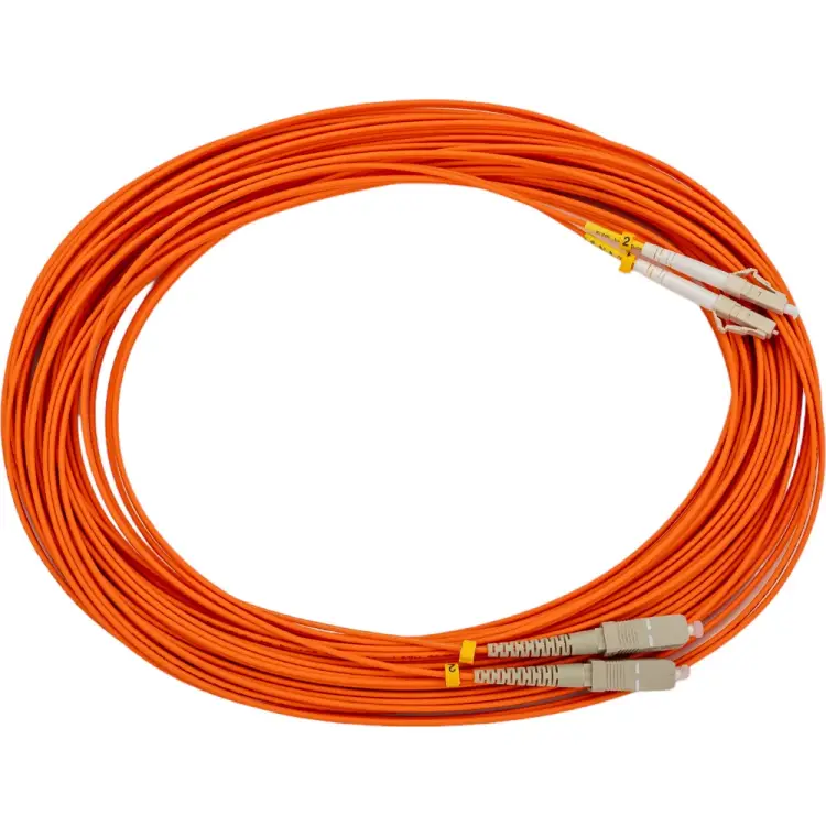 Дуплексный оптический патч-корд TopLan DPC-TOP-OM2-LC/P-SC/P-20