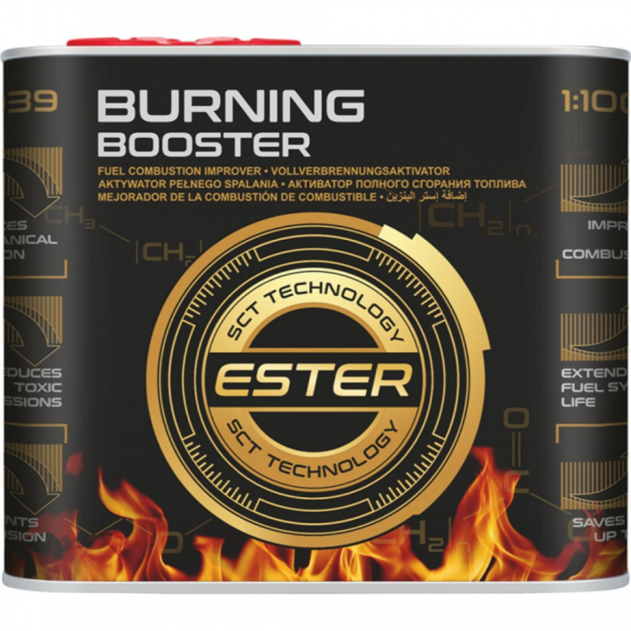 Присадка для полного сгорания топлива MANNOL BENZIN ESTER ADDITIVE BURNING BOOSTER