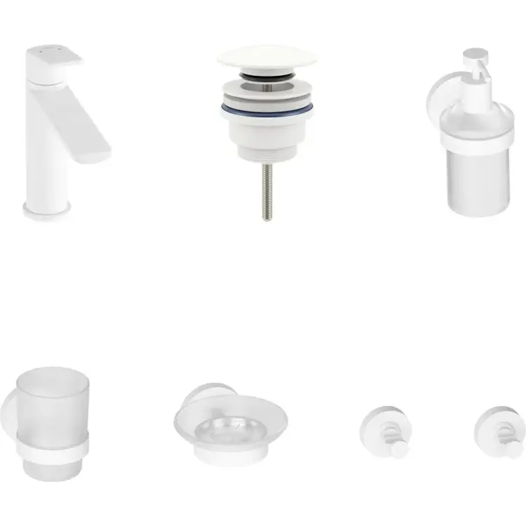 Смеситель для раковины в ванную комнату Wellsee ICON! for life 201000225