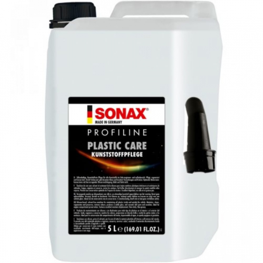 Уход за неокрашенным пластиком Sonax ProfiLine