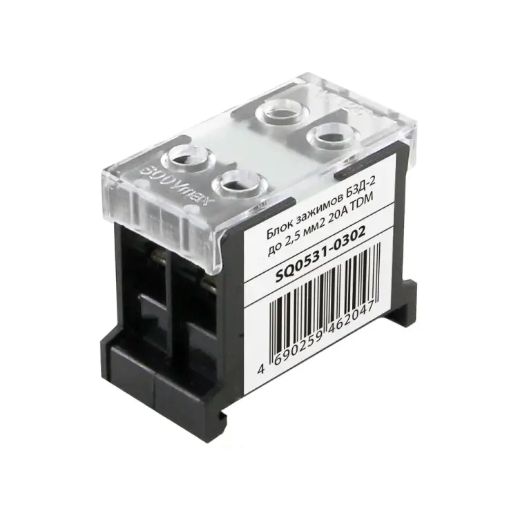Блок зажимов TDM ELECTRIC БЗД-2 SQ0531-0302