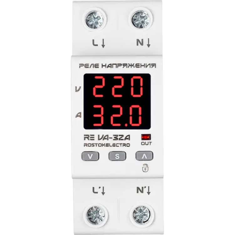 Реле напряжения ROSTOKELECTRO RE 46-268