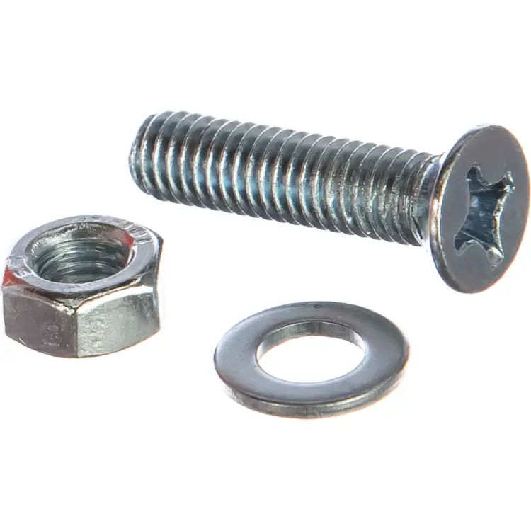 Оцинкованный винт с потайной головкой Tech-Krep M6х25 DIN965 (8 шт.) 114066