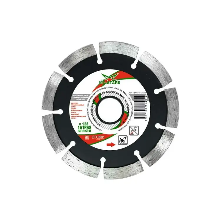 Алмазный диск MD-STARS 1A1RSS GROOVER MD-GRV12522